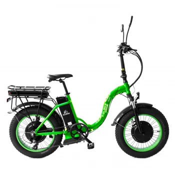 Электровелосипед Elbike Taiga 1 Twix Elite 2000 Зеленый